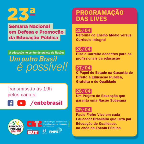 23 semana da educacao card quadrado lives 00