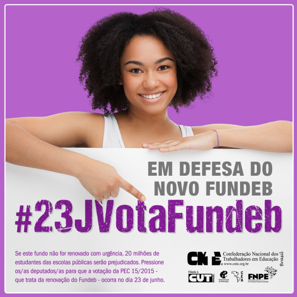 cnte campanha vota fundeb instagram card 23 junho 06