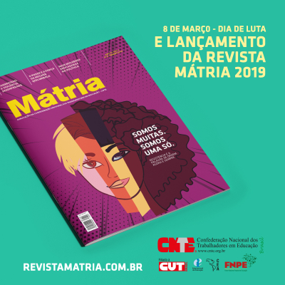 cnte dia internacional da mulher 2019 card