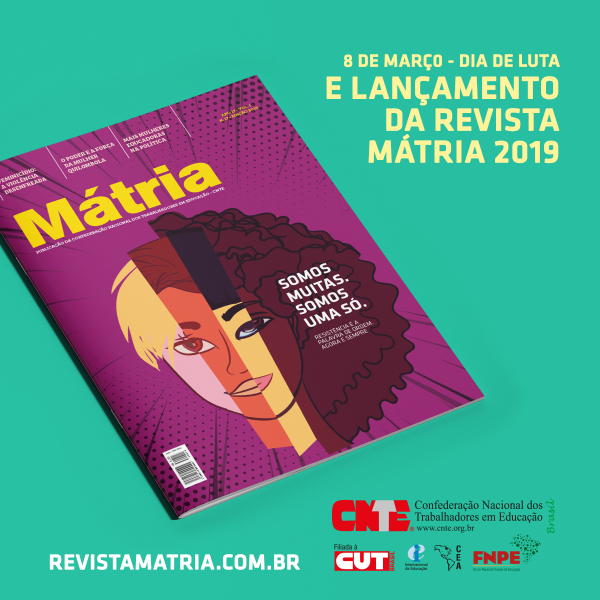 cnte dia internacional da mulher 2019 card
