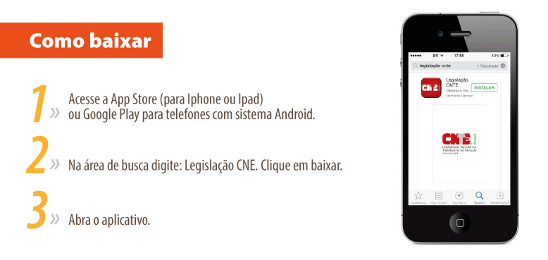 cnte tutorial app aplicativo cnte como baixar