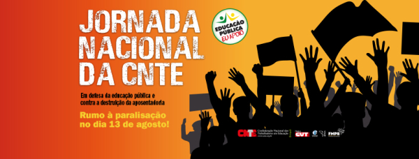 jornada de lutas cnte facebook capa