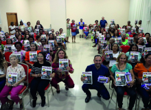 Sinproesemma promove lazer e valorização para aposentados(as) da Ed. Pública