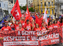 [PE] Sintepe convoca paralisação de trabalhadores/as de educação nesta terça (10)