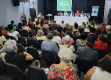 [BA] Plenária de Aposentados (as) lota teatro e reforça luta por direitos