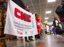 Não passará: vigília na Câmara e ato no Aeroporto contra a Reforma Administrativa