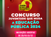 Concurso Juventude que Muda a Educação Pública 2024: inscreva-se!