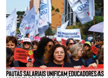 Pautas salariais unificam educadores(as) aposentados(as) no Paraná