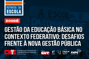 "A escola é da comunidade": CNTE lança nova edição da Revista Retratos da Escola