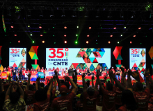 Nova diretoria da CNTE  é eleita com 93,76% dos votos no 35º Congresso