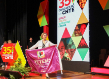 Da fronteira ao comando nacional: Fátima Silva é a nova presidenta da CNTE