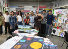 [DF] Exposição destaca talentos da Sala de Altas Habilidades em Artes Visuais