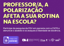 Pesquisa investiga como a polarização afeta o dia a dia de professores/as
