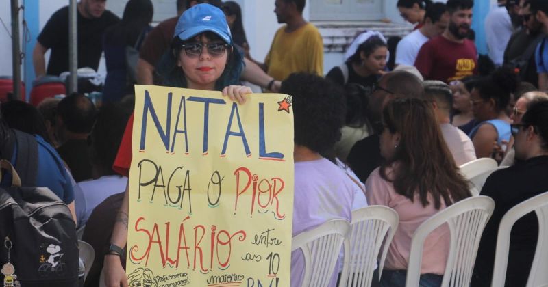 CNTE apoia greve da educação de Natal (RN) e cobra diálogo da Prefeitura